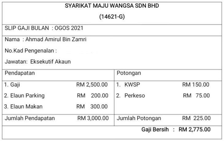Slip gaji